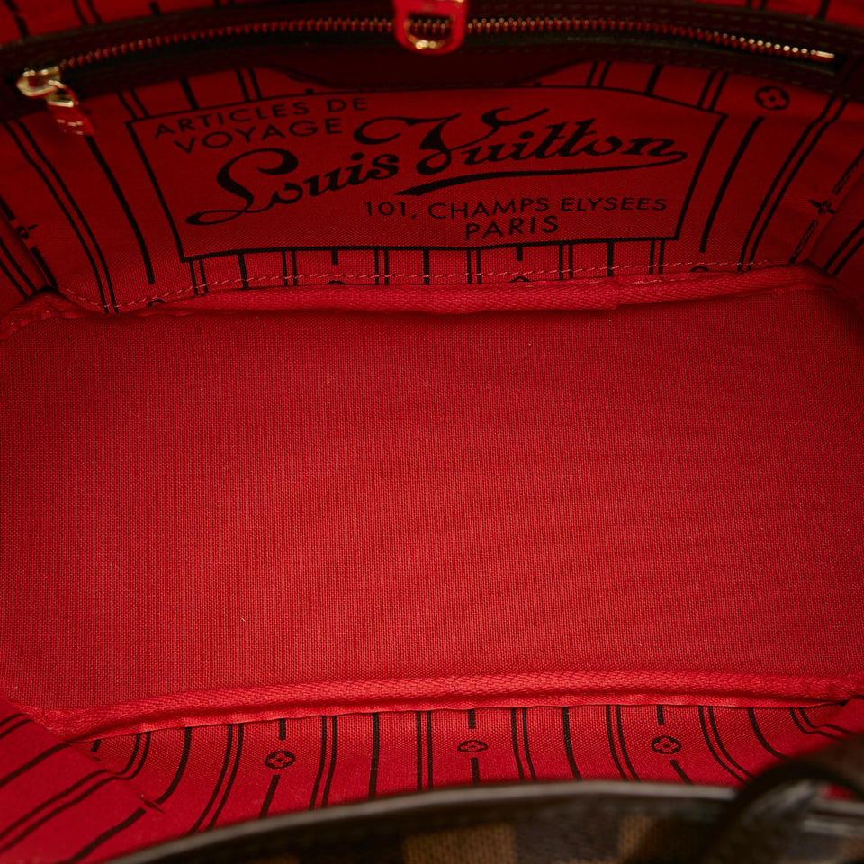 Louis Vuitton Damier Ebene Neverfull PM (SHG-36051)