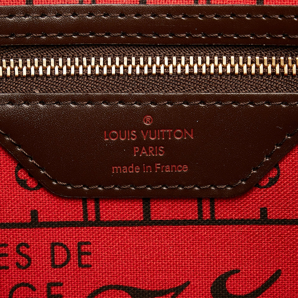 Louis Vuitton Damier Ebene Neverfull PM (SHG-36051)