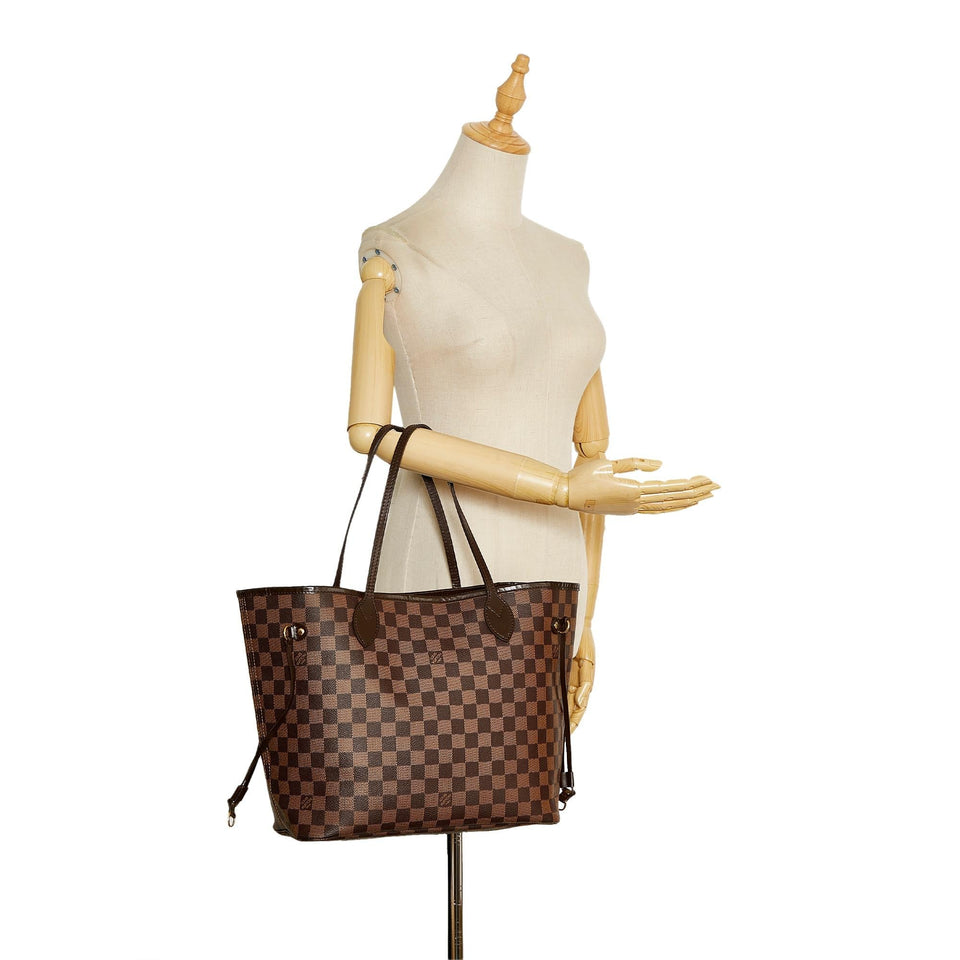 Louis Vuitton Damier Ebene Neverfull PM (SHG-36251)