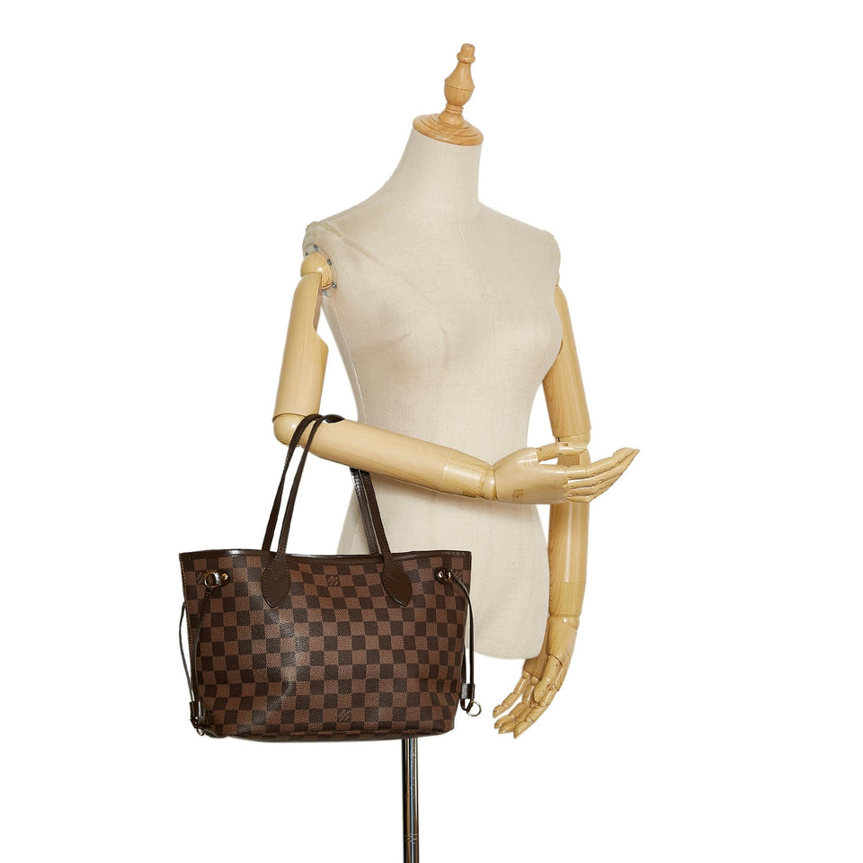 Louis Vuitton Damier Ebene Neverfull PM (SHG-2Kwh6i)