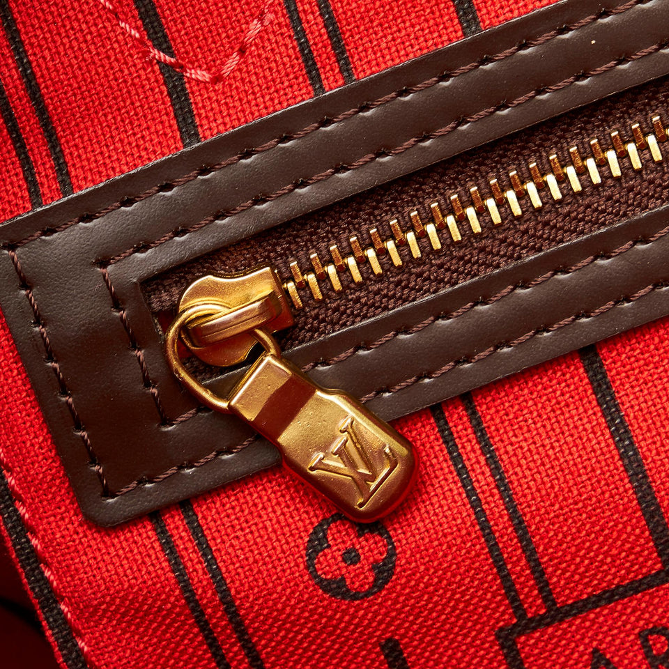 Louis Vuitton Damier Ebene Neverfull PM (SHG-QgLH6w)