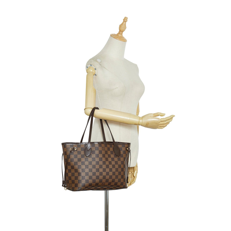 Louis Vuitton Damier Ebene Neverfull PM (SHG-2NSLCD)