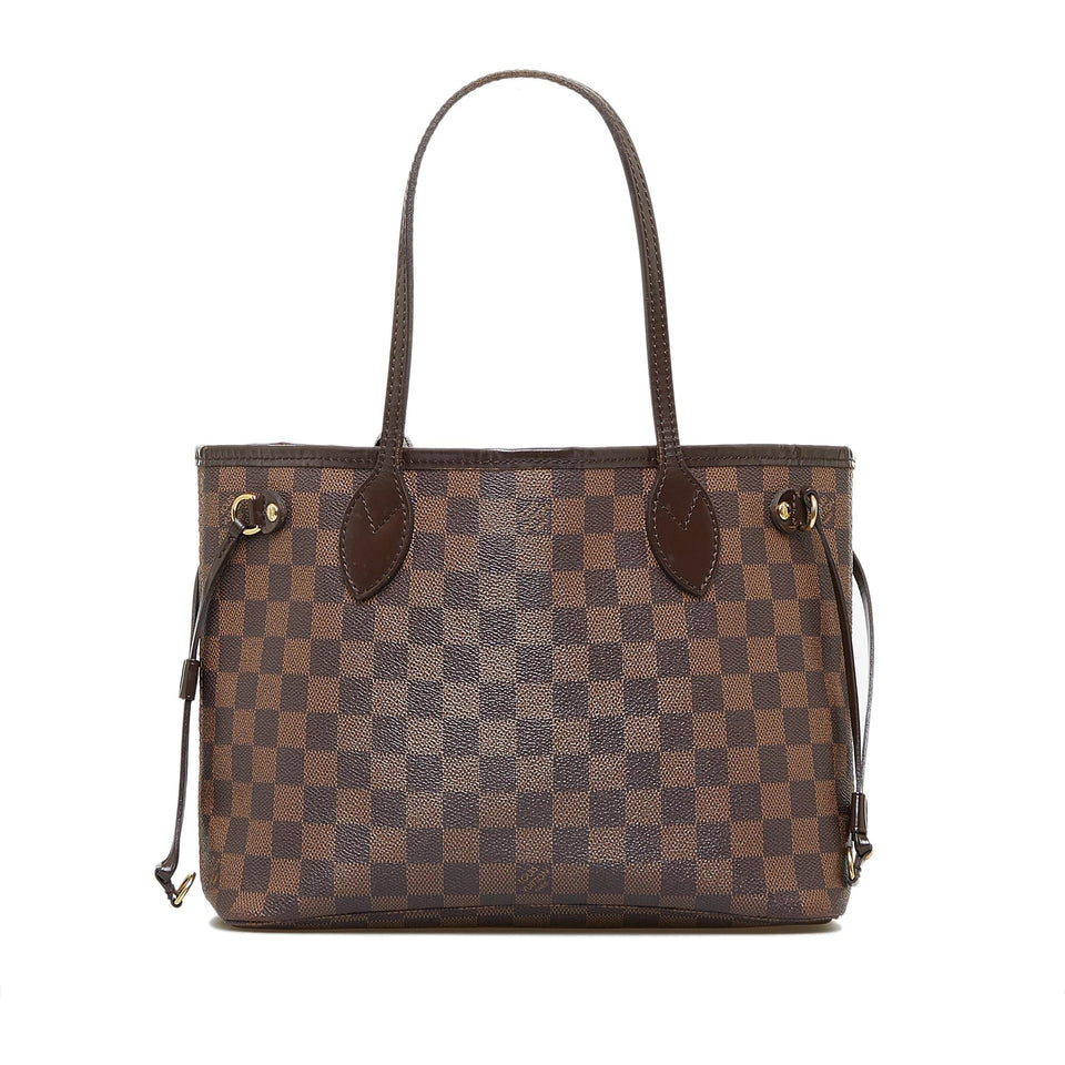 Louis Vuitton Damier Ebene Neverfull PM (SHG-KVqFrS)