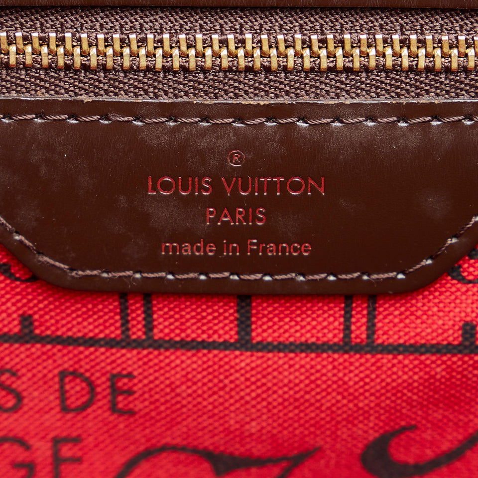 Louis Vuitton Damier Ebene Neverfull PM (SHG-KVqFrS)