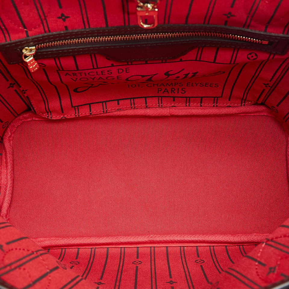 Louis Vuitton Damier Ebene Neverfull PM (SHG-54oAlJ)