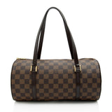 Louis Vuitton Damier Ebene Papillon 30 Satchel (SHF-jKJqCs)
