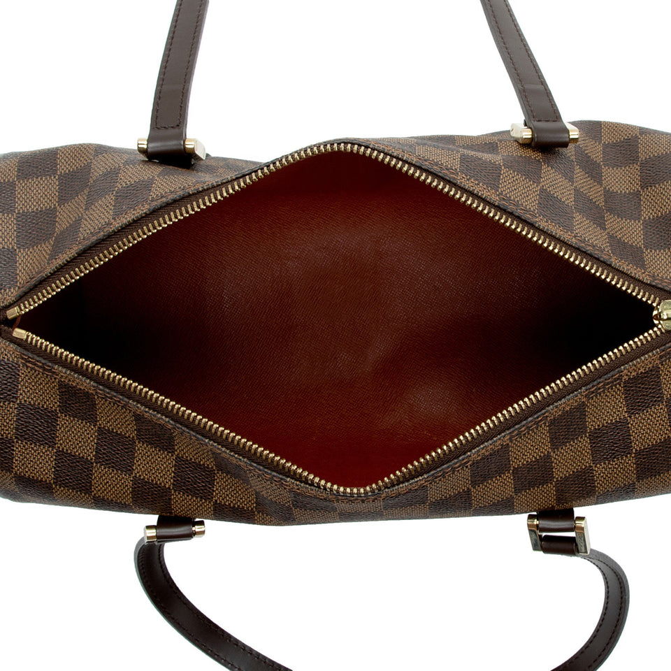 Louis Vuitton Damier Ebene Papillon 30 Satchel (SHF-jKJqCs)