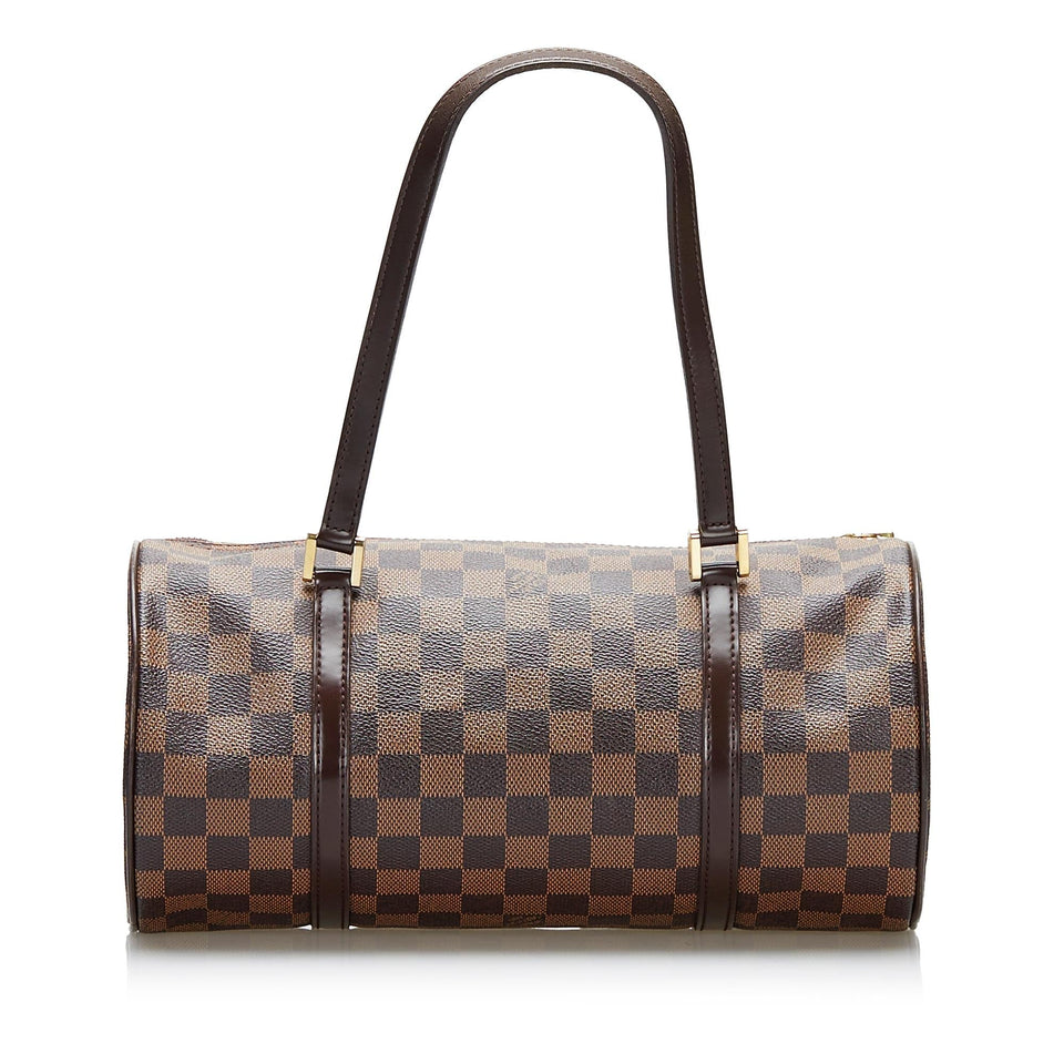 Louis Vuitton Damier Ebene Papillon 30 (SHG-37253)