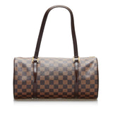 Louis Vuitton Damier Ebene Papillon 30 (SHG-37253)