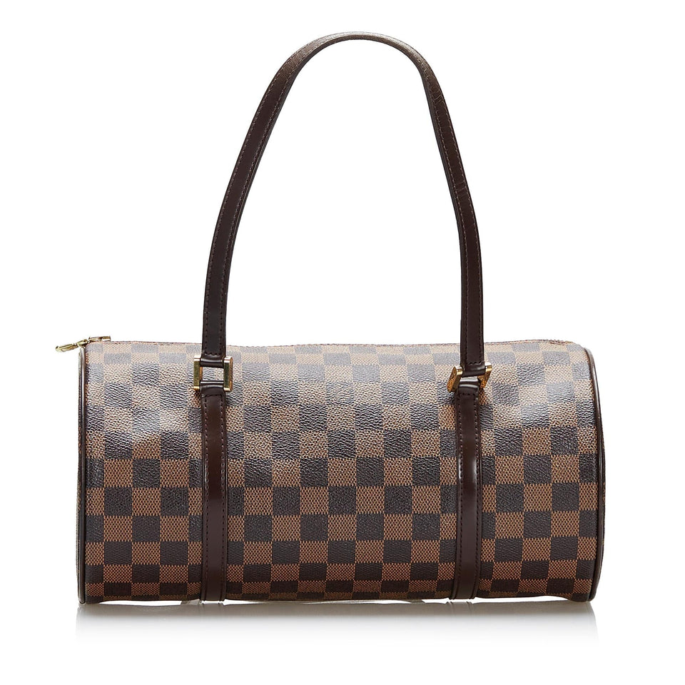 Louis Vuitton Damier Ebene Papillon 30 (SHG-37253)