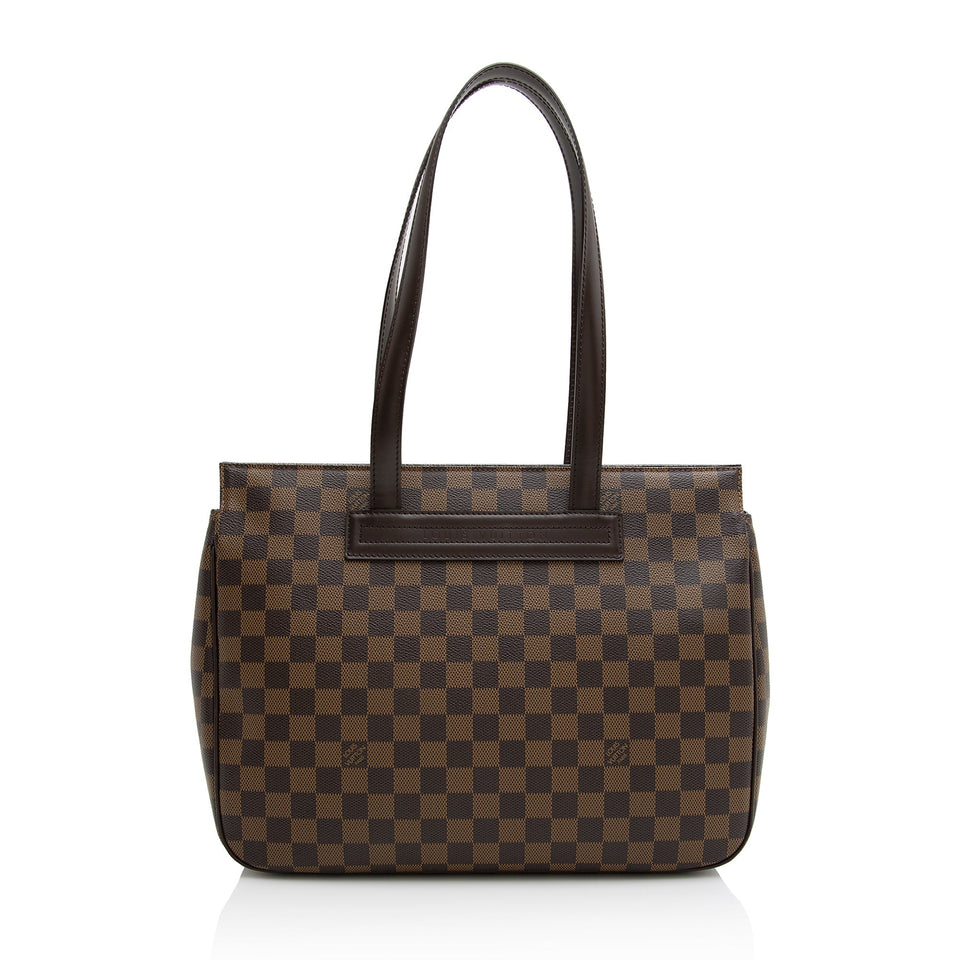 Louis Vuitton Damier Ebene Parioli PM Tote (SHF-22281)