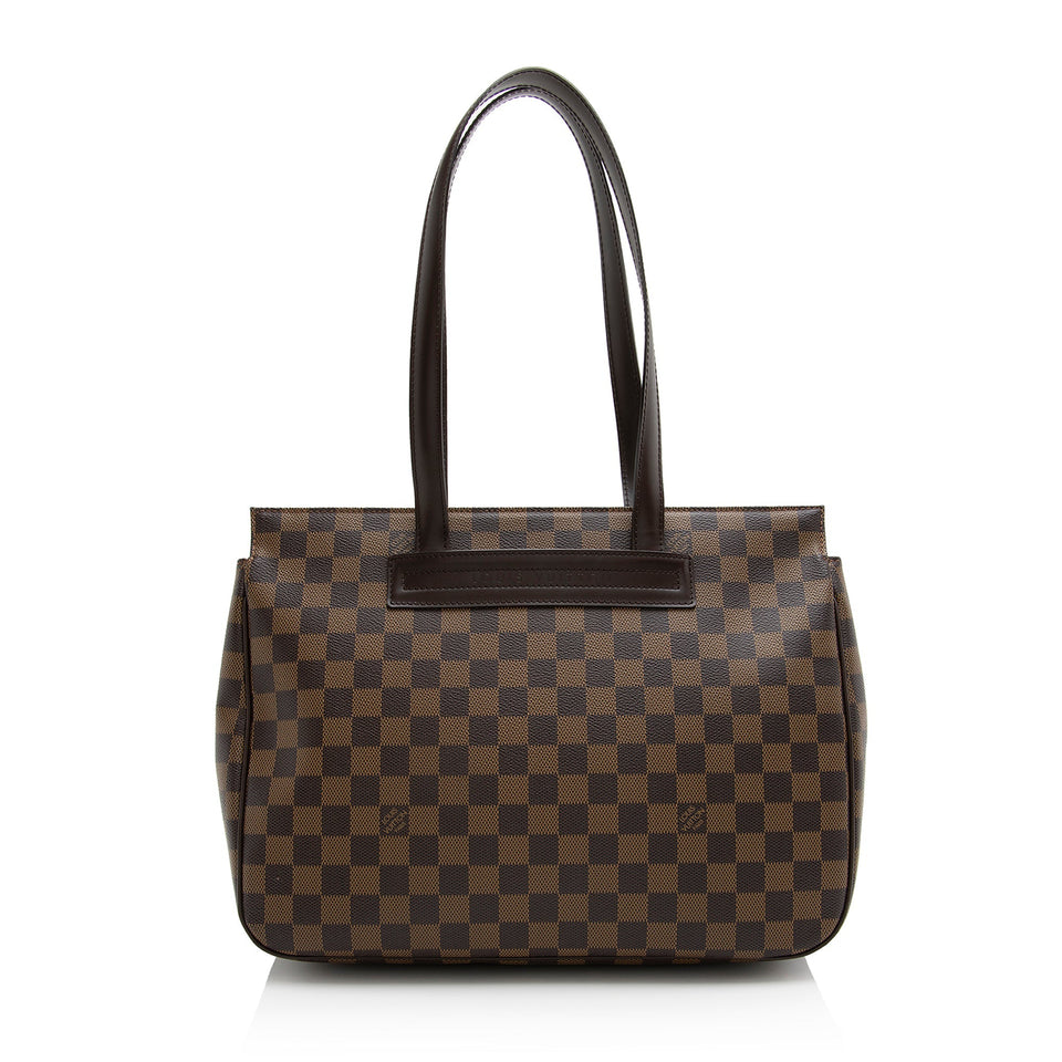 Louis Vuitton Damier Ebene Parioli PM Tote (SHF-22281)
