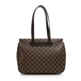 Louis Vuitton Damier Ebene Parioli PM Tote (SHF-22281)