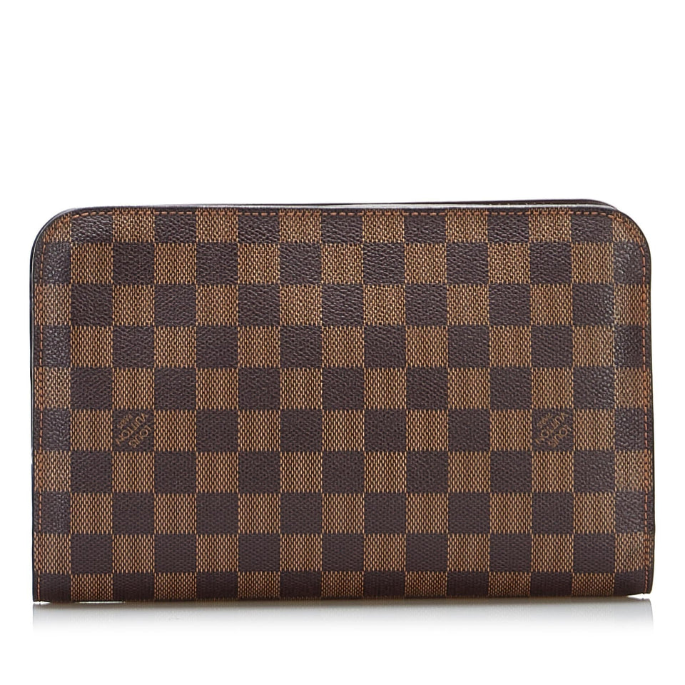 Louis Vuitton Damier Ebene Pochette Saint Louis (SHG-iW4Dio)