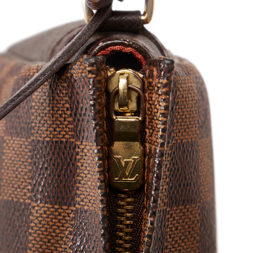 Louis Vuitton Damier Ebene Pochette Trousse (SHG-S0DgmG)