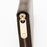 Louis Vuitton Damier Ebene Porte Monnaie Zippy Wallet (SHF-0LVXGb)
