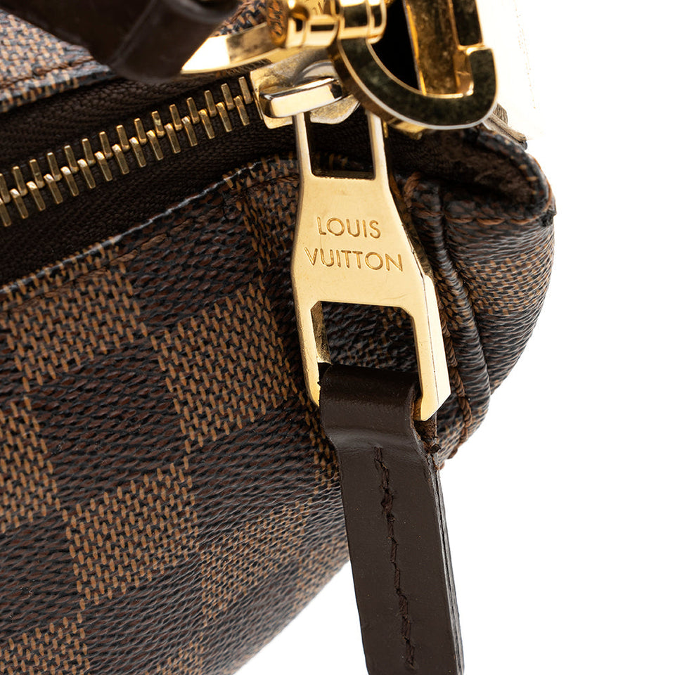 Louis Vuitton Damier Ebene Portobello PM Shoulder Bag (SHF-21549)