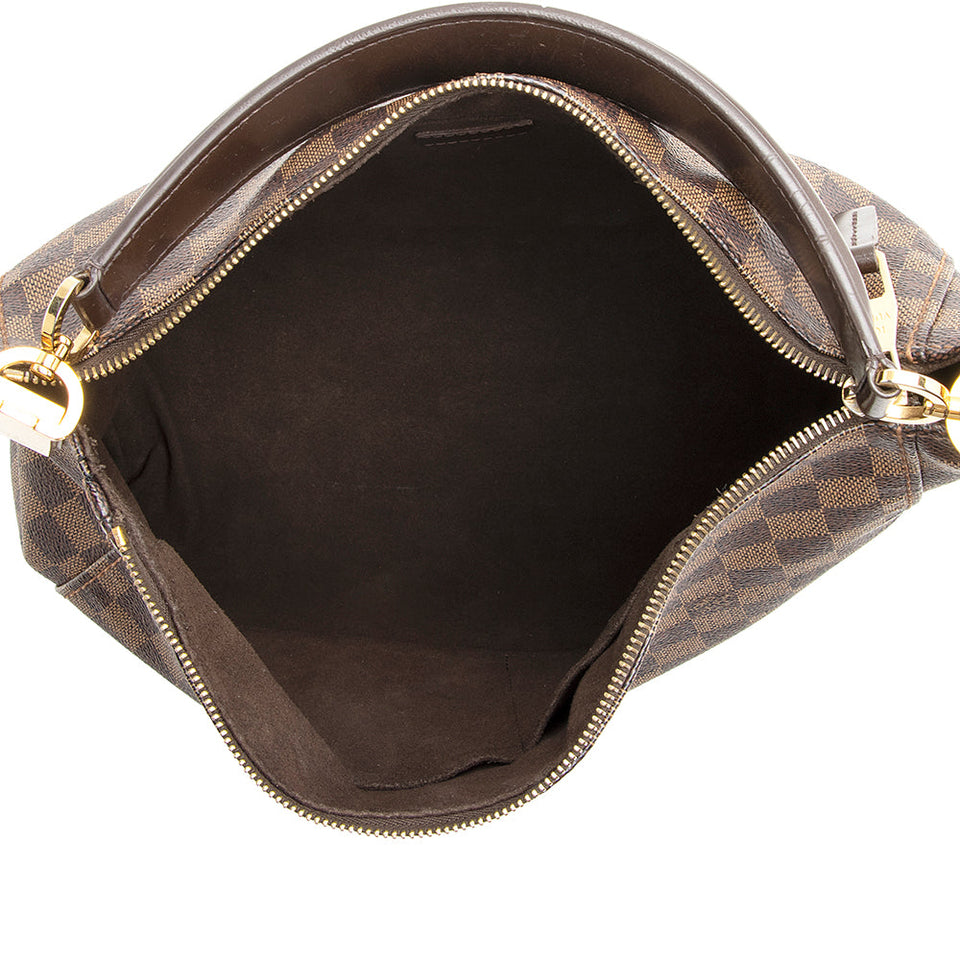 Louis Vuitton Damier Ebene Portobello PM Shoulder Bag (SHF-21549)