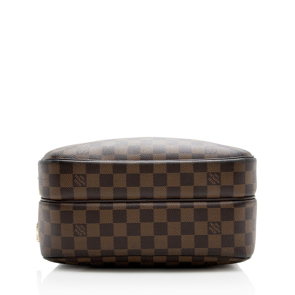 Louis Vuitton Damier Ebene Reporter PM Messenger Bag (SHF-18896)
