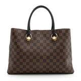Louis Vuitton Damier Ebene Riverside Tote (SHF-22376)
