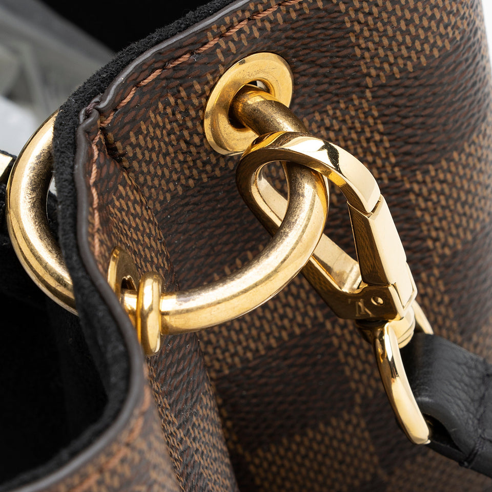 Louis Vuitton Damier Ebene Riverside Tote (SHF-22376)