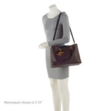 Louis Vuitton Damier Ebene Riverside Tote (SHF-22376)