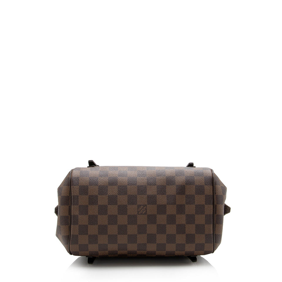 Louis Vuitton Damier Ebene Rivington PM Satchel (SHF-16336)