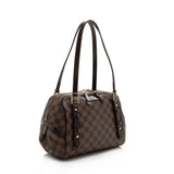 Louis Vuitton Damier Ebene Rivington PM Satchel (SHF-16336)