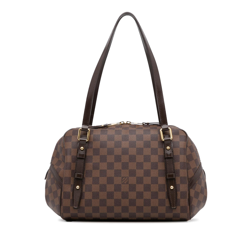 Louis Vuitton Damier Ebene Rivington PM (SHG-jfPheN)