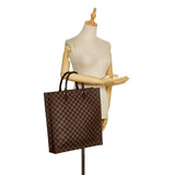 Louis Vuitton Damier Ebene Sac Plat (SHG-yOzQeM)