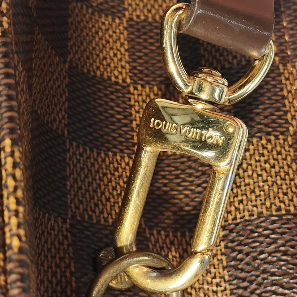 Louis Vuitton Damier Ebene Sac Plat (SHG-2oEhod)