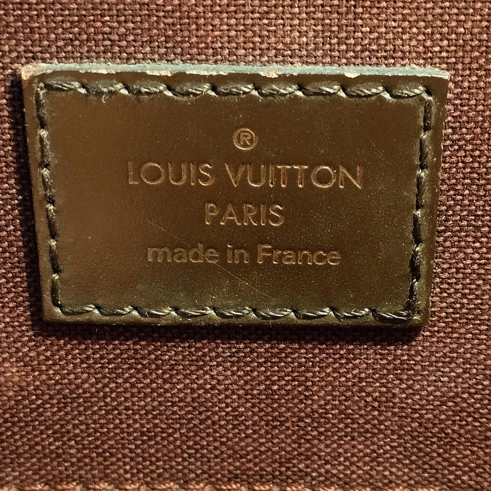 Louis Vuitton Damier Ebene Sac Plat (SHG-2oEhod)