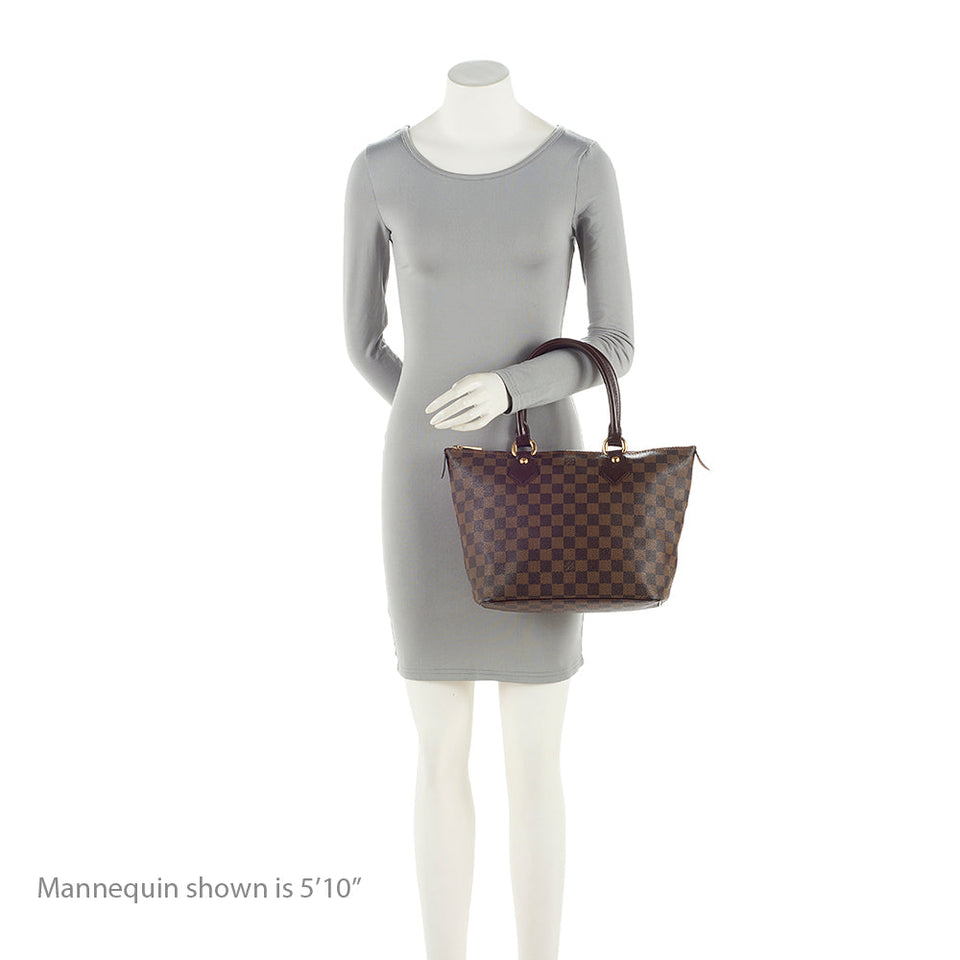 Louis Vuitton Damier Ebene Saleya PM Tote (SHF-22062)