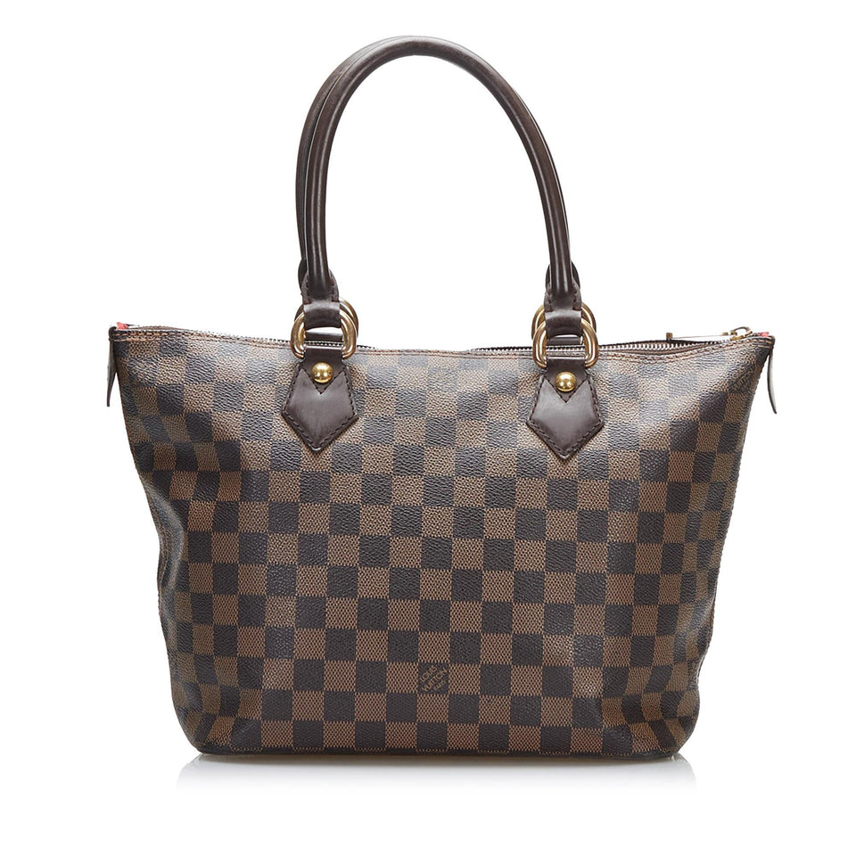 Louis Vuitton Damier Ebene Saleya PM (SHG-5iavZb)