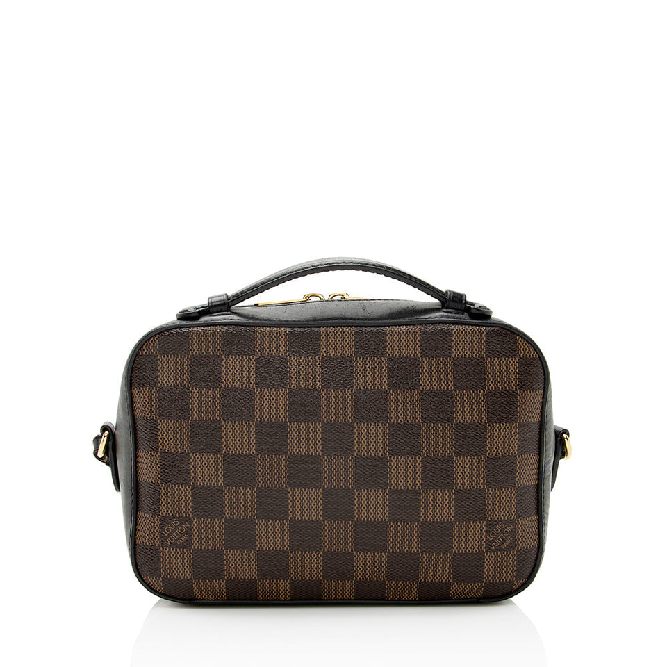 Louis Vuitton Damier Ebene Santa Monica Shoulder Bag (SHF-21951)