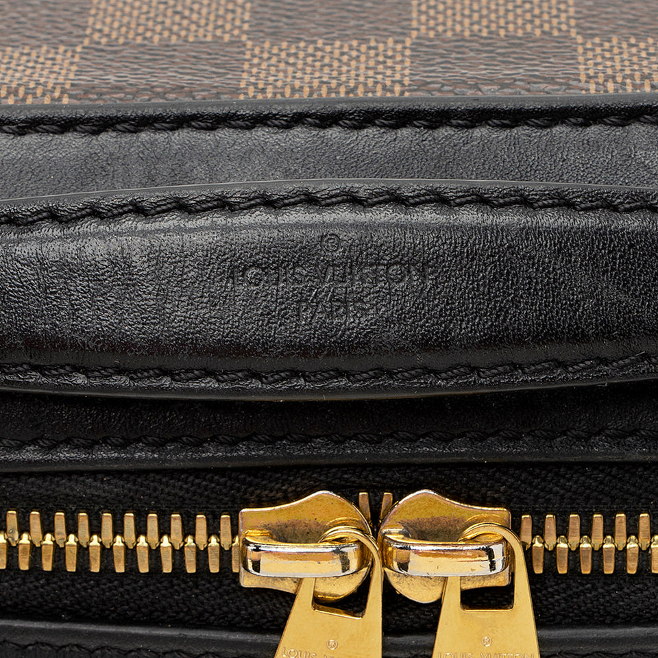 Louis Vuitton Damier Ebene Santa Monica Shoulder Bag (SHF-21951)