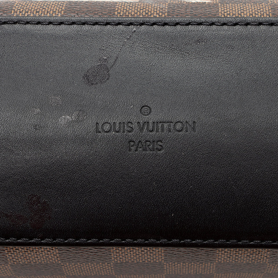 Louis Vuitton Damier Ebene Santa Monica Shoulder Bag (SHF-21951)