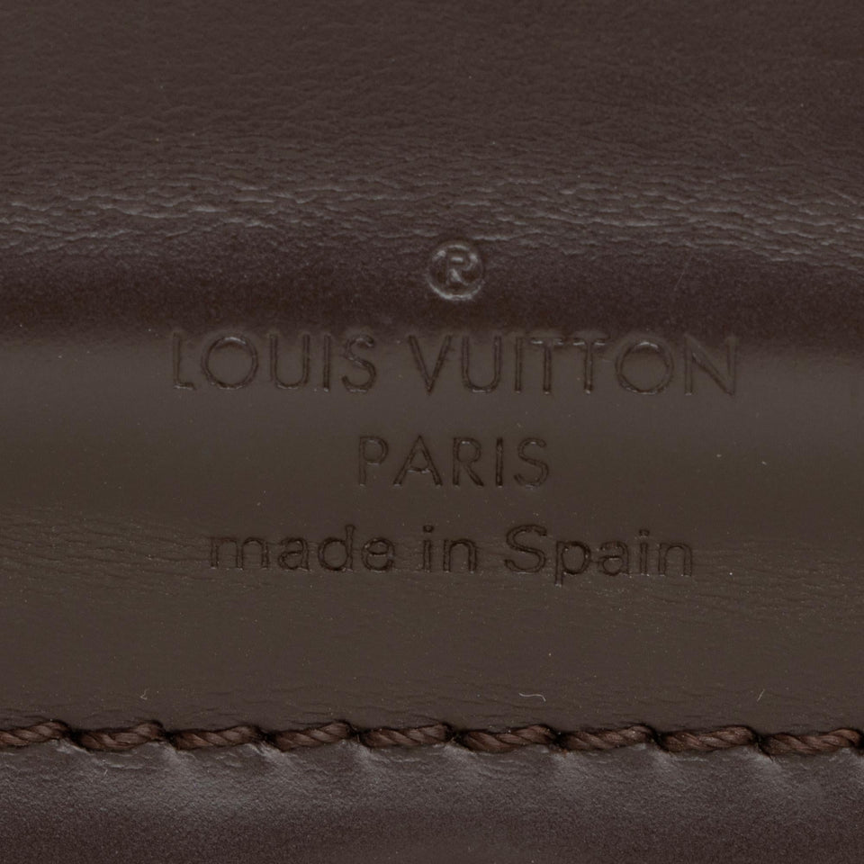 Louis Vuitton Damier Ebene Sistina GM Shoulder Bag (SHF-23441)