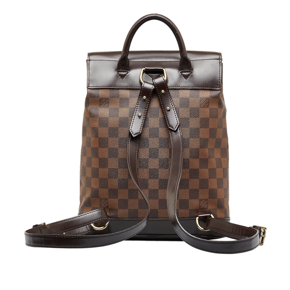 Louis Vuitton Damier Ebene Soho (SHG-iwudjC)