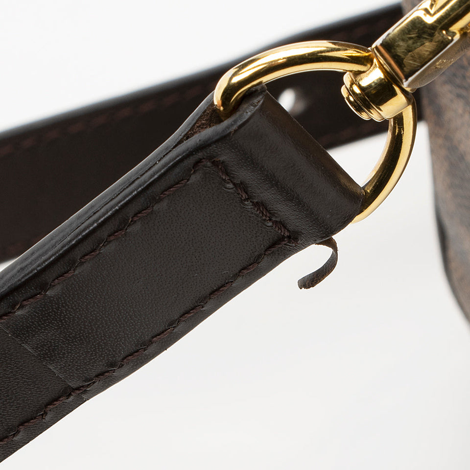 Louis Vuitton Damier Ebene Speedy Bandouliere 30 Satchel (SHF-20250)