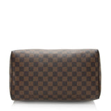 Louis Vuitton Damier Ebene Speedy 30 Satchel (SHF-20379)
