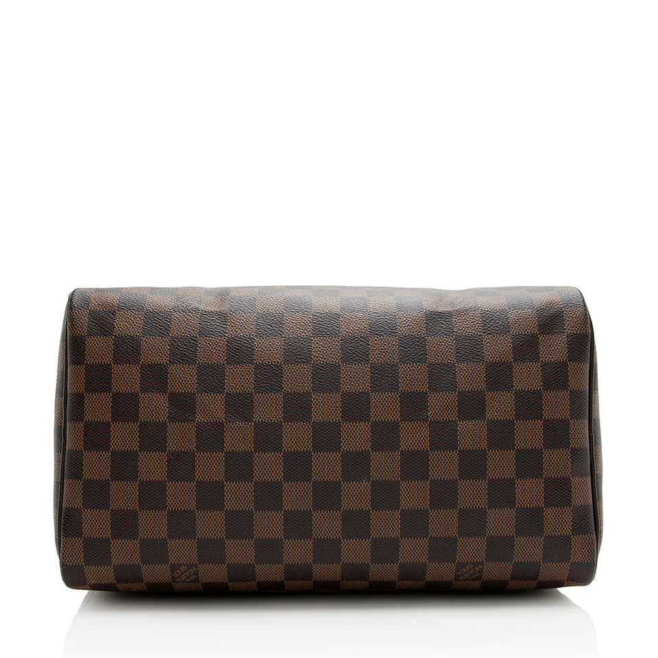 Louis Vuitton Damier Ebene Speedy 30 Satchel (SHF-20976)