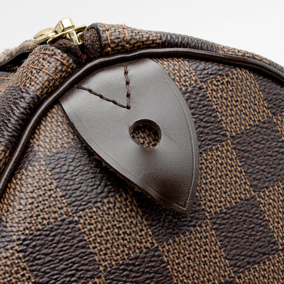 Louis Vuitton Damier Ebene Speedy 30 Satchel (SHF-20976)