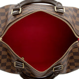 Louis Vuitton Damier Ebene Speedy 30 Satchel (SHF-20976)