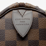 Louis Vuitton Damier Ebene Speedy 30 Satchel (SHF-20976)