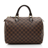 Louis Vuitton Damier Ebene Speedy 30 Satchel (SHF-oAFle2)