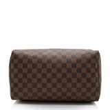 Louis Vuitton Damier Ebene Speedy 30 Satchel (SHF-oAFle2)