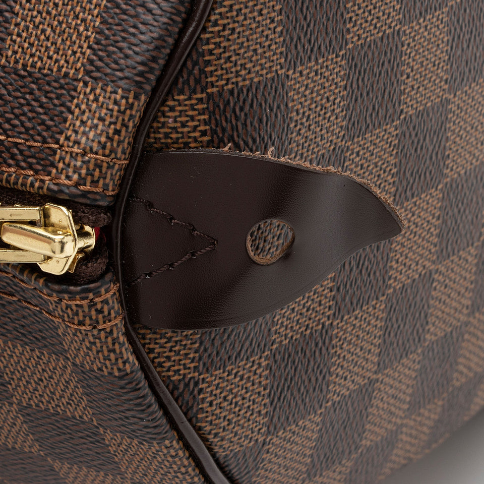 Louis Vuitton Damier Ebene Speedy 30 Satchel (SHF-oAFle2)