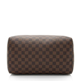 Louis Vuitton Damier Ebene Speedy 30 Satchel (SHF-woWUpp)