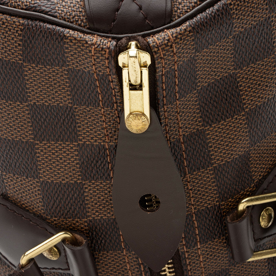 Louis Vuitton Damier Ebene Speedy 30 Satchel (SHF-woWUpp)